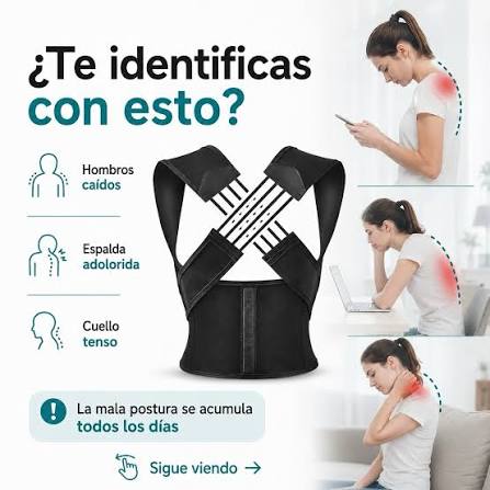 Corrector de postura Ergonómico
