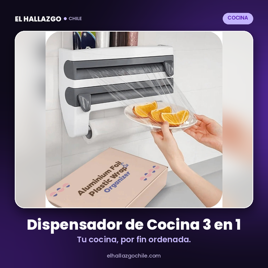 Dispensador de 3 en 1