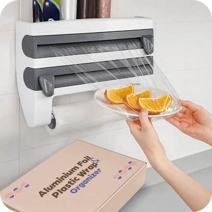 ¡Adios al desorden! Dispensador de papel 3 en 1