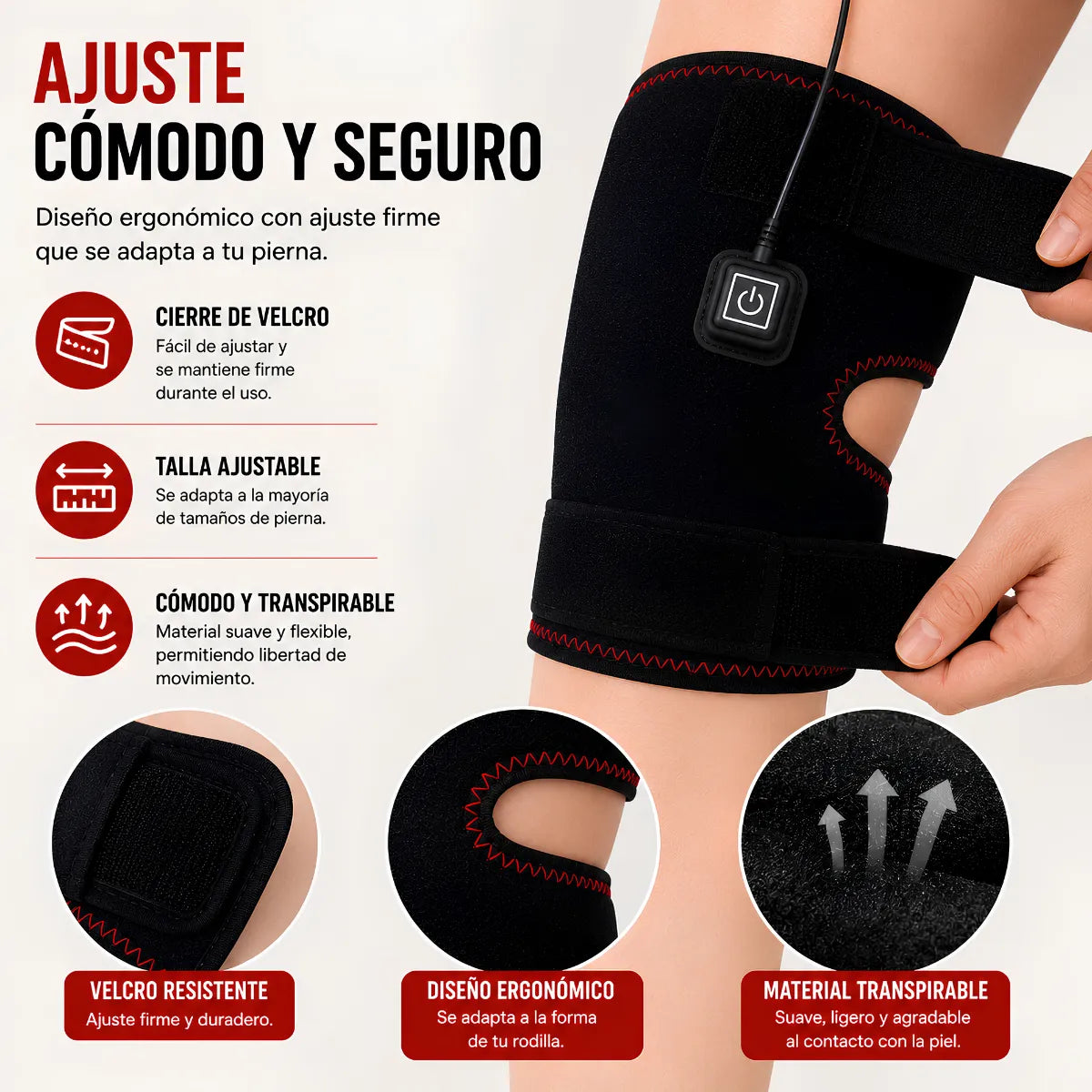 Knee Support: el soporte térmico inteligente para tus rodillas