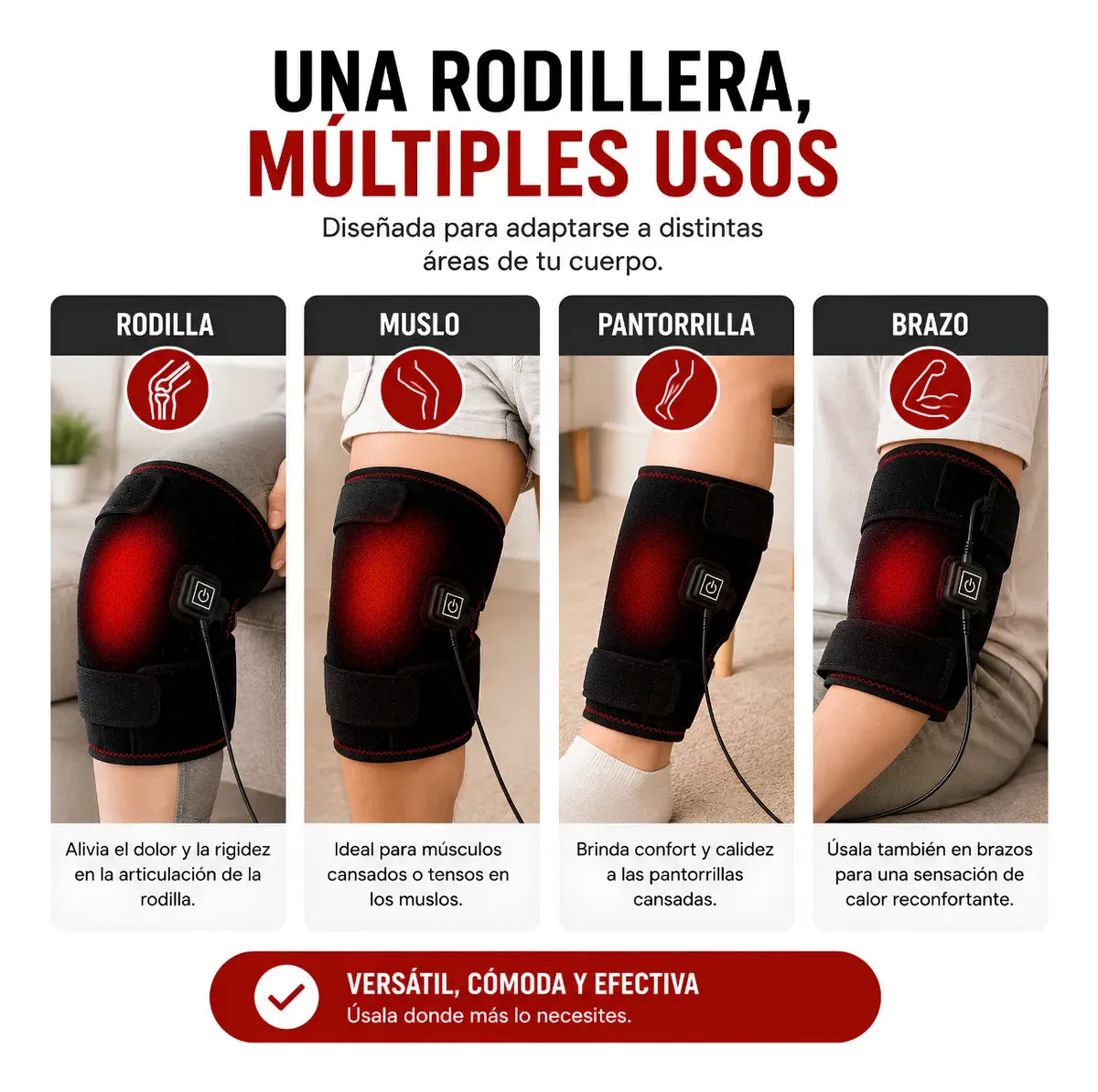 Knee Support: el soporte térmico inteligente para tus rodillas